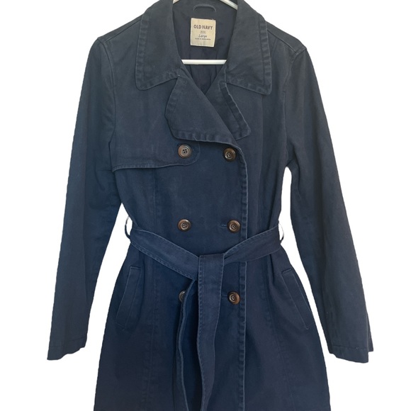 Old Navy Jackets & Coats Old Navy Long Double Breasted Trench Coat